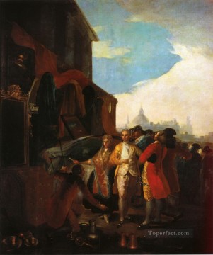  Madrid Lienzo - La Feria de Madrid Francisco de Goya